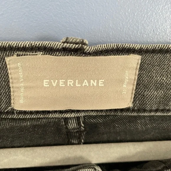 Everlane Authentic Stretch Hi Rise Cigarette Jean - 31 - Picture 3 of 7